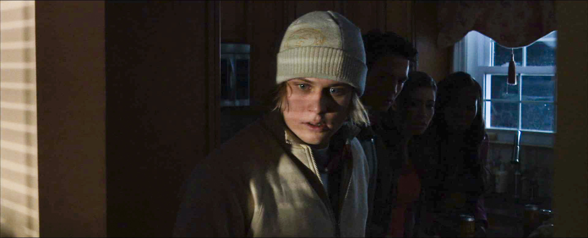 Billy and the group cautiously open a closet door